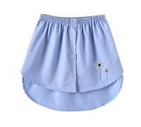 Rallonge de chemisier, jupe, pour femme, élégante, jupon, sous-jupon, ajustable, extension de chemisier, extension de chemise, accessoire d'automne et d'hiver, pour pulls, sweat-shirts, vestes