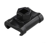 Rallonge de clé 1/2" pour disjoncteur de barres - Outil d'extension réglable bidirectionnel avec compatibilité avec tournevis hexagonal (12 pouces ou 21 mm), acier haute résistance, noir