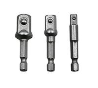 Rallonge de ouille - Ajustez votre perceuse sur la tige de ynamométrique de 1/4" 3/8" - Rallonge 1/4" 3/8" - Jeu d'adaptateurs de tournevis pour le