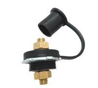 Rallonge de connecteur de batterie, broche de télécommande de 0,8 pouces saut vers | Connecteur de batterie en vrac avec couvercle, chargeur de batterie marin polyvalent Jumper pour des performances