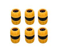 Rallonge de connecteur de réparation de Tuyau, connecteur d'extension à Fixation Rapide pour joindre Le Tuyau d'irrigation, Connexion de réparation Rapide, Paquet de 6 6pcs 1/2inch