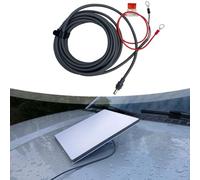 Rallonge de cordon d'alimentation 18 AWG ATCATO porte-fusible avec prises métalliques serrées pour mini applications Starlink (3 mètres)