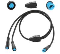 Rallonge de diviseur en y 1t2 avec connecteur julet Type 4 Broches pour câble de Phare de vélo (4 Broches, 7 "de Long) dans Le kit de Conversion de vélo électrique