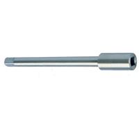 Rallonge de filetage mâle DIN 377, pour filetage précis et extension de longueur, idéal en mécanique et métallurgie.