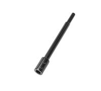 Rallonge de foret extra longue de 178 mm pour foret Forstner à arbre rond ou hexagonal avec tige de 3/8", tige d'extension de tige de rallonge pour des fraisages et des perforations particulièrement