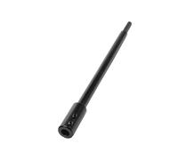 Rallonge de foret extra longue de 254 mm pour foret Forstner à arbre rond ou hexagonal avec tige de 3/8", tige d'extension de tige de rallonge pour des fraisages et des perforations particulièrement