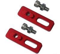 Rallonge de frein en V pliable pour vélo Dahon avec support pour types de cadre en acier et aluminium (rouge)