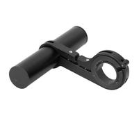 Rallonge de guidon de vélo ZERONE - Extension de 10 cm - Support pour accessoires - Noir