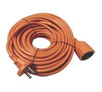Rallonge de jardin orange de 25m sans interrupteur 16A GAO 1 prise