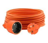Rallonge de jardin - Volteo - 30 m - Orange - Usage intérieur et extérieur - 1 prise - 230 V - Câble H05VV-F 2x1 mm