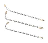 Rallonge de Lance pour Nettoyeur Haute Pression Télescopique 3pcs | Raccord Rapide, Buses à 90° pour Zones Difficiles, Nettoyage Polyvalent été Vacances