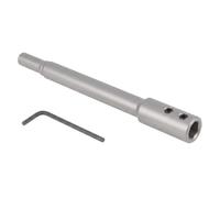 Rallonge de Mèche Forstner 169mm, Extension Foret Bois pour Perçage Profond | Pince interne de 10,5 mm adaptée aux mèches Forstner avec tiges de 10 mm ou 9,5 mm pour un maintien sécurisé et stable.