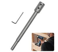 Rallonge de Mèche Forstner, Rallonge extra longue de 170mm pour foret Forstner avec tige de 3/8", tige d'extension pour des fraisages et des perforations particulièrement profonds
