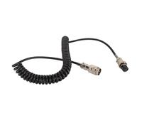 Rallonge de Microphone à 4 Broches pour Radios CB, Câble D'extension de Micro à 4 Broches, Remplacement du Câble de Microphone Radio CB, pour Cobra pour Radios CB Uniden