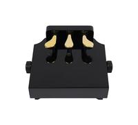 Rallonge de pédale de piano - Effet pédale avec 3 pédales - Hauteur réglable - Pour enseignement vertical - Accessoire d'aide à la pédale de piano - Pour banc d'allongement - Aide à l'apprentissage du