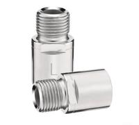 Rallonge de pédale de vélo de montagne, extension de pédale de vélo en alliage de 20 mm, extension de manivelle en acier chrome-moly découpée CNC pour vélo de montagne/vélo de route (argent)