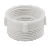 Rallonge de piège à déchets en polypropylène blanc 2,5-0,6 cm à 2,5-1,3 cm