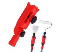 Rallonge de pinceau multi-angle, support de fixation pour pinceau, rouleau, grattoir, outil d'extension de pinceau multi-angle pour plafonds hauts, outil de peinture d'angle
