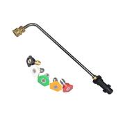 Rallonge De Pistolet À Eau Haute Pression For Nettoyage De Voiture, Avec Tige De 1/4 Pouce, Compatible Avec Les Modèles Karcher K2, K3, K4, K5, K6 Et K7, Avec Buse(Red)