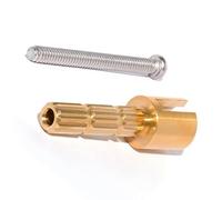 Rallonge de poignée de douche en laiton 970-0770, adaptateur d'extension de tige avec lisse pour appareils de rechange d'appareils, adaptateur rallonge de manche