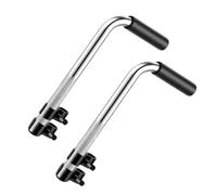 Rallonge de poignée de fauteuil roulant | 2 pièces réglables | Extension universelle pour accessoires d'assistance | pour adultes Rallator Walker Exercice Aide à la mobilité Assistance à la mobilité