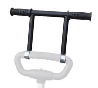 Rallonge de poignée de poussette 28 mm diamètre. Poignée universelle pour poussette tout-petit rehausse 17 cm accessoire pour chariot rallonge guidon en plastique.
