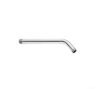 Rallonge de pommeau de douche en acier inoxydable avec raccord G1/2" et placage poli pour une intégration esthétique propre (20 cm)
