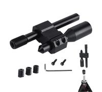 Rallonge de pommeau de levier de vitesse - Connecteur de tige filetée, kit d'entretoises en aluminium, solide | Perche de changement de vitesse en métal pour tuning sans cockpit automobile, accessoire