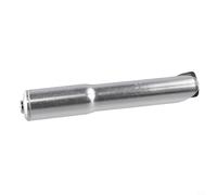 Rallonge de potence en alliage d'aluminium pour réglage du guidon relevable - Compatible avec les tubes de direction de fourche de 22,2 × 28,6 mm 25,4 × 28,6 mm pour vélo (argent 22,2)
