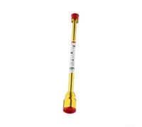 Rallonge de pulvérisation sans air en aluminium - 20 cm - Doré - Extension de pointe de pulvérisation de peinture haute pression pour revêtement mural professionnel - Adaptateur de buse étanche pour