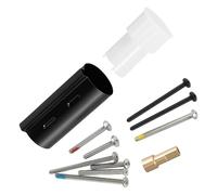 Rallonge de rechange pour robinet à poignée unique Noir | Adaptateur de douche fiable pour corriger le problème de mesure avec robinets à poignée unique