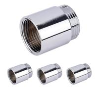 Rallonge de robinet 20 x 27 longueur 25 mm Chrome| Boutté (Lot de 4)