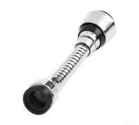 Rallonge de robinet avec une flexibilité à 360 degrés pour évier de cuisine et jet d'eau réglable entre les sorties de pulvérisation et de jet d'eau