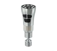 Rallonge de robinet de cuisine rotative à 360 degrés avec tête de pulvérisation à 3 modes pour un nettoyage facile de l'évier et le remplissage de la casserole, finition grise ABS (argenté)