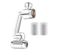 Rallonge de robinet d'évier | 4 modes avec brume faciale le haut - Rallonge de robinet rotative à 1080 degrés - pour maison de location, domicile, dortoir, appartement, salle de douche, lavage du visa