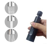 Rallonge de robinet d'évier à 3 fonctions, tête de pulvérisation de rechange de robinet de cuisine, connecteur de pièce de bec de pulvérisation pivotant, buse de pulvérisateur de robinet, extension de