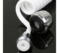 Rallonge de robinet d'évier avec mousseur économiseur d'eau et paramètres de double débit réglables sur long tuyau flexible