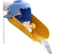 Rallonge de robinet d'évier, rallonge de robinet | Robinet d'eau pour évier de salle de bain avec rallonge longue Shark Design,Raccord d'évier, couvercle d'extension pour robinet, aide pour