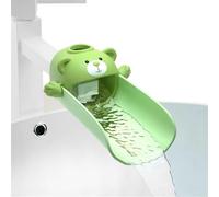 Rallonge De Robinet D'évier Sensible à La Température Pour Les Tout-petits, Rallonge De Robinet Pour Lavage Des Mains Des Enfants Pour L'évier De La Salle De Bain, La Cuisine (Vert)