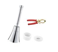 Rallonge de robinet haute pression - Filtre amovible - Buse de pulvérisation - 3 modes réglables - Durabilité - Acier ABS - Accessoires de construction - Adaptateur de robinet de cuisine sans