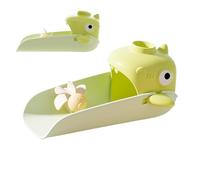 Rallonge De Robinet Pour Tout-petits - 15 Cm, Design Requin En Silicone PP, Rallonge De Robinet Anti-éclaboussures, Capteur De Température À Changement De Couleur | Accessoire De Amusant Pour