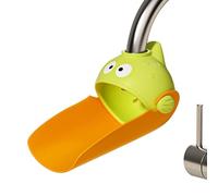 Rallonge de robinet pour tout-petits, extensions de poignée de lavabo | Rallonge de sécurité en silicone pour robinet de dessin animé - Couvercle de robinet de baignoire pour Ki