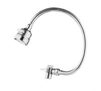 Rallonge de robinet réglable avec 3 réglages de vitesse et joint anti-éclaboussures pour lavabo, prend en charge une gestion efficace du débit d'eau et la prévention des éclaboussures (B)