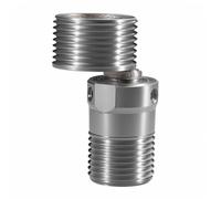 Rallonge de robinet rotatif - Joint d'angle de robinet coudé adaptateur de douche en acier inoxydable | Pied de robinet en acier inoxydable | Angle de robinet facile à nettoyer et à ranger pour la