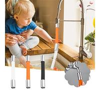 Rallonge De Robinet Tube d'extension moussante universelle for articulation extérieure lavabo de lavabo SPLASH TEAD TÊTE DE TÊTE DE LA CUISINE DE RESSORT DE RESSONNEAU DE RESSORT DE RESSONNEL D'EXTENS