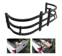 Rallonge de surface de chargement Pickup Bed Expander - Longueur réglable 1410-1725 mm, séparateur de surface de chargement en aluminium, design Bed Extender avec rotation 180° - Rallonge d'espace de