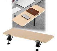 Rallonge de Table à Pince pour la Maison/Bureau/école, Plateau d'extension de Bureau Ergonomique Pliable à 90 ° pour Plate-Forme de Souris, Clavier d'ordinateur, Extension de l'espace, étagè