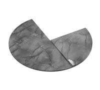 Rallonge de Table Ronde Pliable à 4 Points, Plateau de Remplacement, Bureau de Salle a Manger Pliable, Plateau Temporaire, Sans Pieds, Gain de Place, Pour Cuisine, Salle à Manger, Terrasse(160cm/63in)