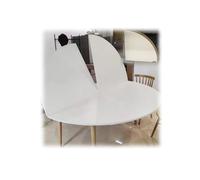 Rallonge De Table Ronde Pliable Plateau De Table Temporaire Remplaçant Le Bois Idéal pour Les Petits Appartements, Le Salon Et Les Réceptions, Agrandit l'espace Repas(C,200cm/79)