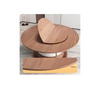 Rallonge De Table Ronde Pliable Plateau De Table Temporaire Remplaçant Le Bois Idéal pour Les Petits Appartements, Le Salon Et Les Réceptions, Agrandit l'espace Repas(D,200cm/79)